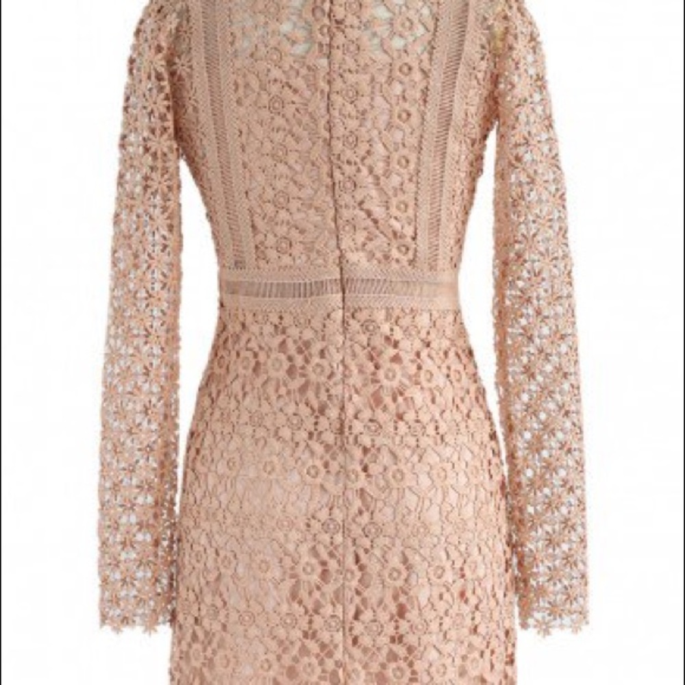 COPY - Floral Crochet Dress